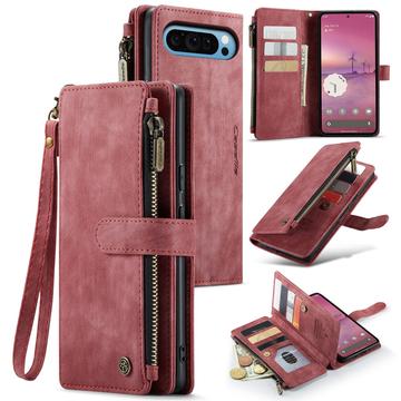 Funda Multifuncional Caseme C30 para Google Pixel 9 Pro XL - Rojo