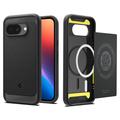 Carcasa de TPU Spigen Rugged Armor Mag para Google Pixel 9a - Negro
