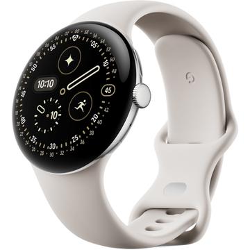 Google Pixel Watch 4 45mm GA09308-EU - Plata / Porcelana