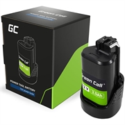 Batería Green Cell para Bosch GBA 12V 3Ah