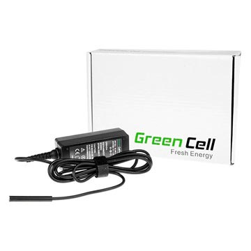 Cargador Green Cell para Microsoft Surface Pro 3, Pro 4 - 36W