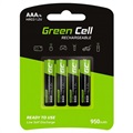 Pilas Recargables AAA Green Cell HR03 - 950mAh - 1x4