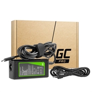 Adaptador de corriente USB-C Green Cell Pro - MacBook, Lenovo, Asus, Dell, Samsung, HP - 45W