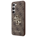 Carcasa Guess 4G Big Metal Logo para Samsung Galaxy S23 5G - Marrón