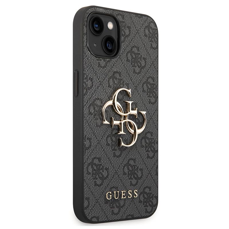 Suburbio Modernizar Saco Carcasa Guess 4G Big Metal Logo para iPhone 14 Plus