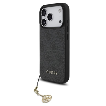 Funda híbrida iPhone 17 Pro Guess 4G Charm - Compatible con MagSafe