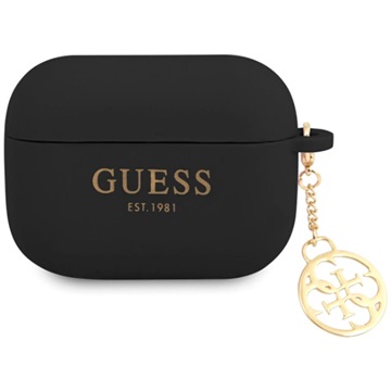 Carcasa de Silicona Guess para AirPods / AirPods 2 - Negro