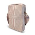 Guess 4G Bolsa universal para tablet con estampado de rayas - 10" - Rosa