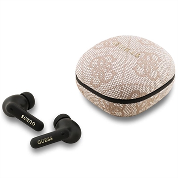 Auriculares True Wireless Guess 4G Script Logo ENC - Rosa