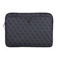 Funda para portátil Guess 4G con bolsillo con cremallera y logotipo triangular - 14"