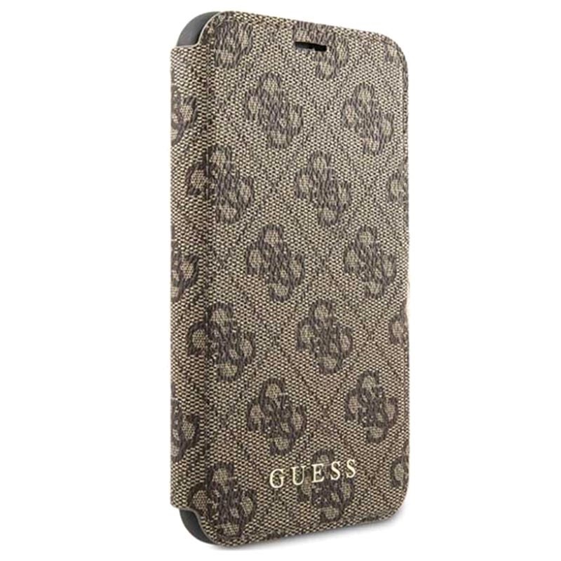 Funda Guess Charms Collection 4G Book para iPhone 11 Marrón