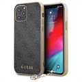 Carcasa Guess Charms Collection 4G para iPhone 11 Pro Max - Gris