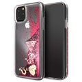 Carcasa Guess Glitter Collection para iPhone 11 Pro Max - Frambuesa