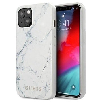 Carcasa Híbrida Guess Marble Collection para iPhone 11 Pro Max - Negro