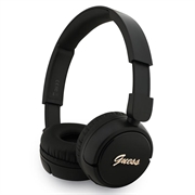 Auriculares On-Ear Bluetooth 5.3 Guess Metal Logo Script - Negro