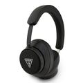 Auriculares inalámbricos Guess Saffiano Triangle Logo ENC - Negro