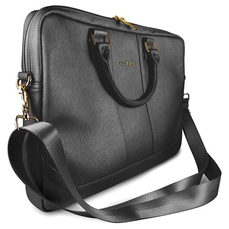 Bolsa para Portátil Guess Saffiano Universal - 15 - Negro