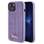 Carcasa Guess Sequin Script Logo para iPhone 15