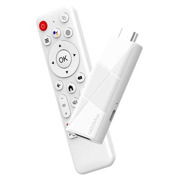 H96 MAX RK3518 4K Android 14 Mini TV Stick - WiFi 6, Bluetooth 5.4 - Blanco