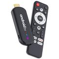 H96 MAX S905L3 4K HDR Android 14 TV Stick con WiFi 6 - Negro
