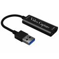 HU-02 Tarjeta de captura de vídeo / adaptador de transmisión HDMI a USB 3.0 - Negro