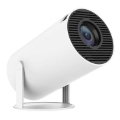 HY300 Android 11.0 Portable Projector 2.4G / 5G WiFi BT4.1 1280*720dpi 120 Ansi Lumens Home Theater Media Player - EU Plug (Open-Box Satisfactory)