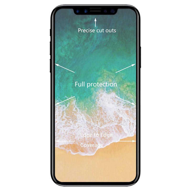 Cristal templado iPhone X / XS / 11 Pro (3D)