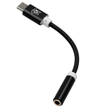 Adaptador de Audio USB 3.1 Tipo-C / 3.5mm Hat Prince - Negro