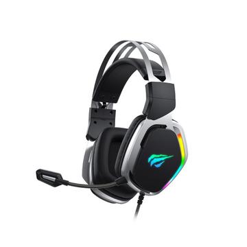 Auriculares para juegos Havit H2018U con RGB - Negro