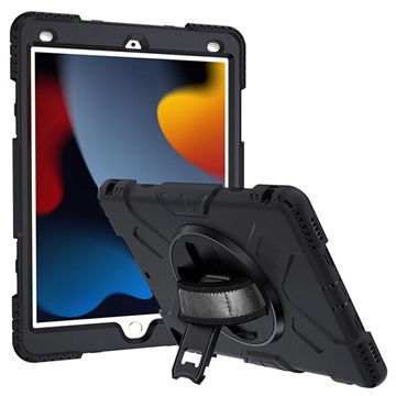 Funda 360 de Alta Resistencia para iPad 10.2 2019/2020/2021 con Correa de Mano