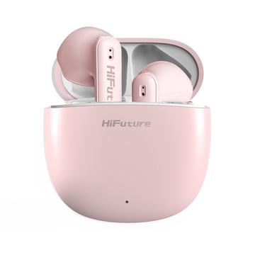 Auriculares HiFuture Colorbuds2 TWS con estuche cargador - Rosa
