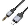 Hoco UPA32A Cable de audio de Lightning a 3.5mm - 1m - Negro
