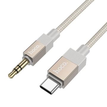 Hoco UPA32B Cable de audio de USB-C a 3.5mm - 1m - Dorado