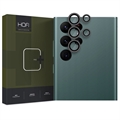 Protector de Lente de Cámara Hofi Camring Pro+ para Samsung Galaxy S23 Ultra 5G - Borde Negro