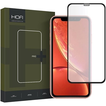 Protector de Pantalla - 9H - Hofi Hybrid Pro+ para iPhone 11/XR - Borde Negro