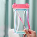 Funda Holográfica Flotante Impermeable para Smartphone con Cordón
