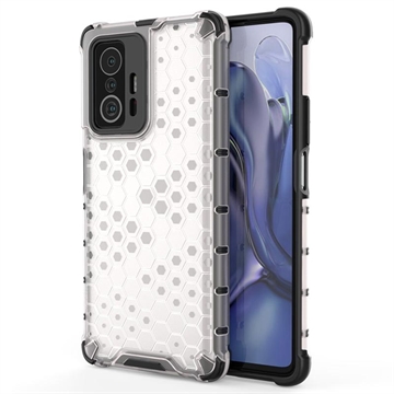 Carcasa Híbrida Honeycomb Armored para Xiaomi 11T/11T Pro - Transparente