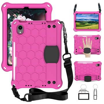 iPad 10.2 Heavy Duty 360 Case with Hand Strap - Black