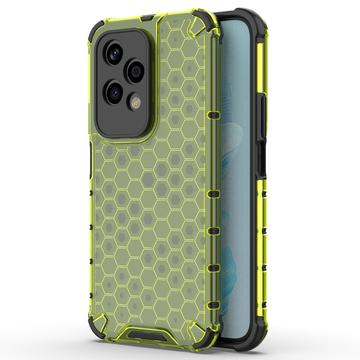 Carcasa Híbrida Honeycomb Armored para Honor 200 Lite - Verde