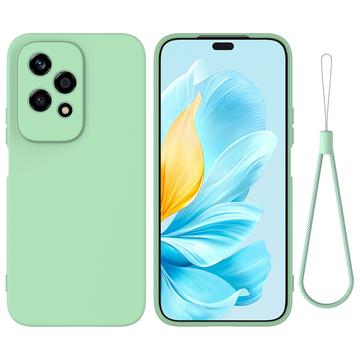 Funda de Silicona Líquida para Honor 200 Lite - Verde