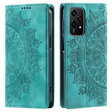 Funda Mandala Series para Honor 200 Lite - Estilo Cartera - Verde