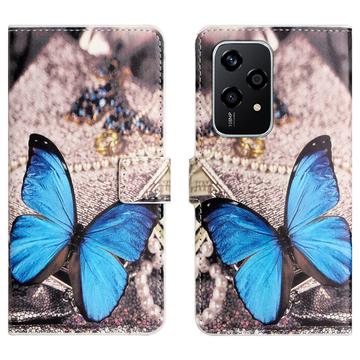 Funda Style para Honor 200 Lite - Estilo Cartera - Mariposa Azul