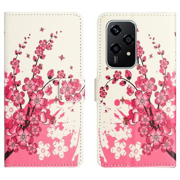 Funda Style para Honor 200 Lite - Estilo Cartera - Flores Rosas