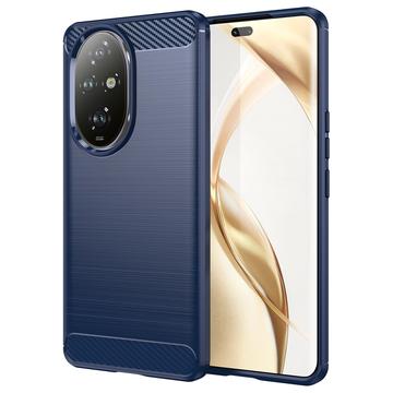 Carcasa de TPU Brushed para Honor 200 Pro - Fibra de Carbono
