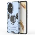 Honor 200 Pro Funda Híbrida con Soporte de Anillo - Azul