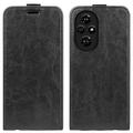 Funda con Tapa Vertical para Honor 200 Pro - Negro