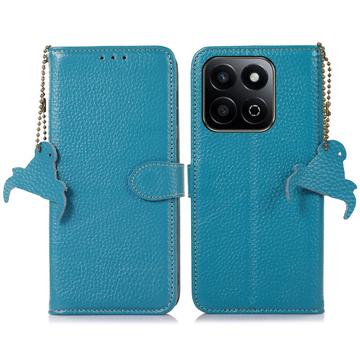 Funda con RFID para Honor 200 Smart/X7c - Estilo Cartera - Azul