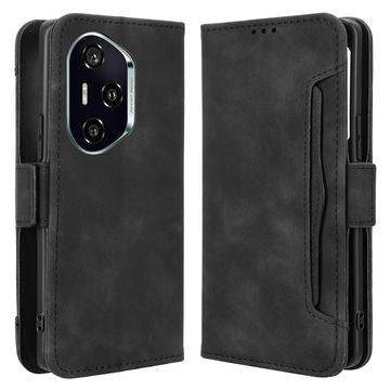 Funda tipo billetera con tarjetero para Honor 300 Pro/300 Ultra - Negra