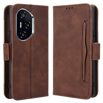 Funda tipo billetera con tarjetero para Honor 300 Pro/300 Ultra - Marrón
