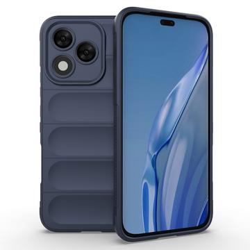 Carcasa de TPU Rugged para Honor 400 Lite - Azul Oscuro